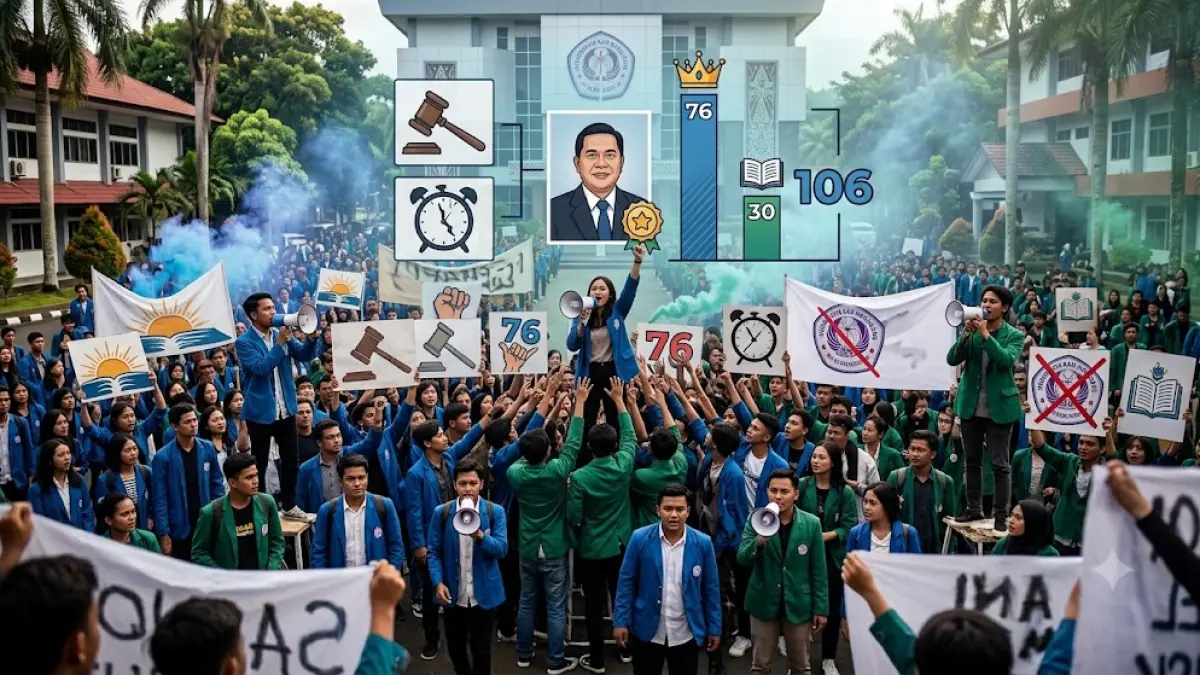 Pemilihan Rektor UNSRAT 2022 menetapkan Octovian Berty Sompi sebagai pemenang dengan 76 suara dari total 106 suara.