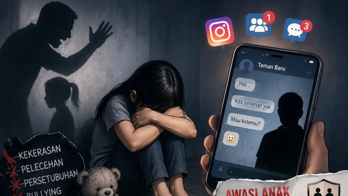 DP3APPKB Kabupaten Blitar mencatat 30 kasus kekerasan terhadap anak sejak Januari hingga awal Agustus 2026, dengan kejahatan seksual masih mendominasi. 