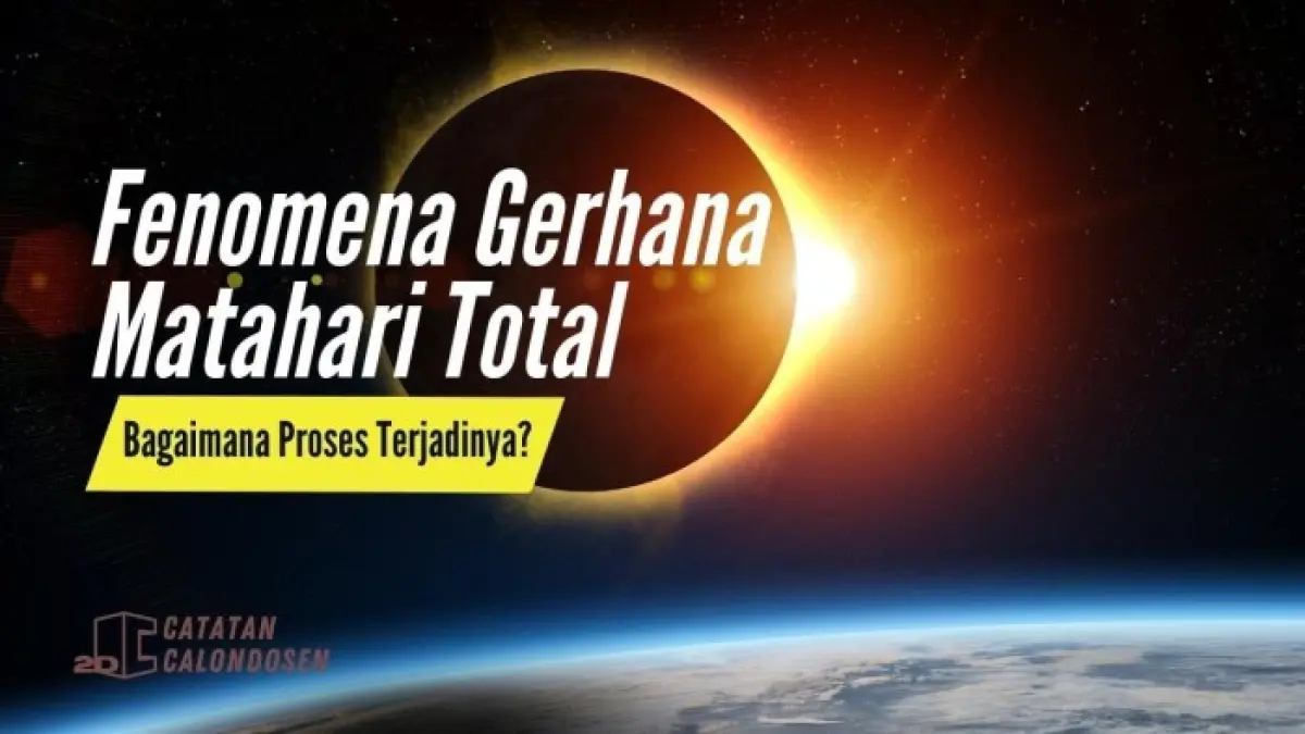 Gerhana matahari total terjadi saat Bulan menutup Matahari dari Bumi. Simak proses, durasi, dan fakta menarik di balik fenomena ini.