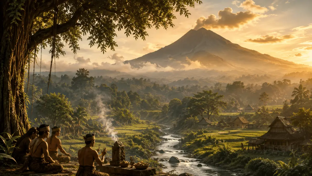 Konon, Blitar bermula dari tanah yang dipercaya disucikan alam dan para leluhur. Legenda tentang cahaya, keberanian, dan sejarah panjangnya terus hidup hingga kini.