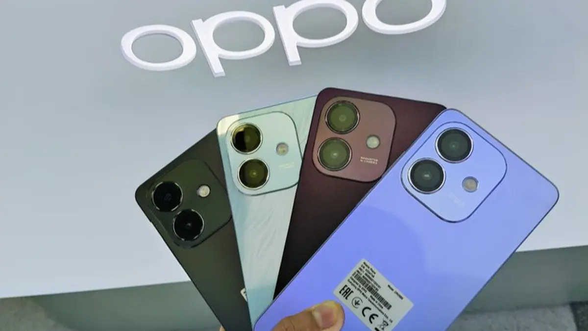 HP Oppo RAM 8/256 GB murah hadir dalam berbagai pilihan menarik, dari Oppo A79 5G hingga Reno 13 A 5G, dengan baterai besar, kamera 50 MP, NFC, dan layar 120 Hz. (Pinterest) 