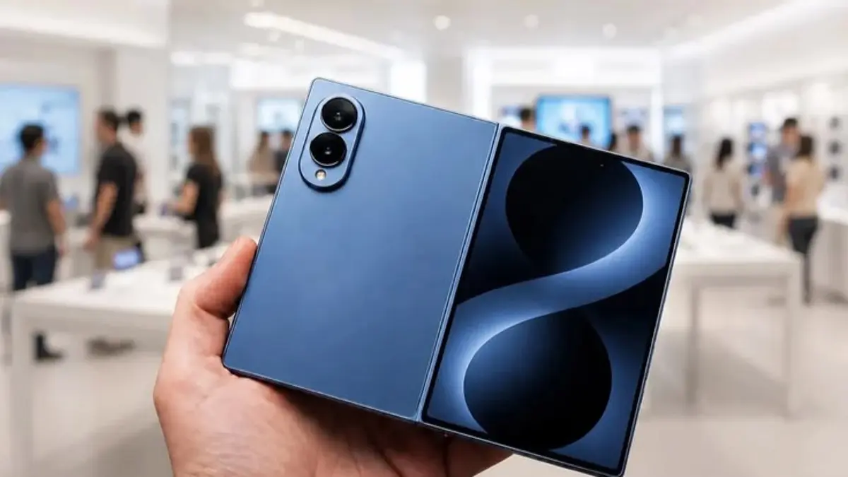 Samsung Galaxy Z Fold 8 menawarkan desain tipis dan layar luas, tetapi penggunaan sehari-hari mengungkap beberapa kekurangan yang cukup mengejutkan. (Pinterest) 