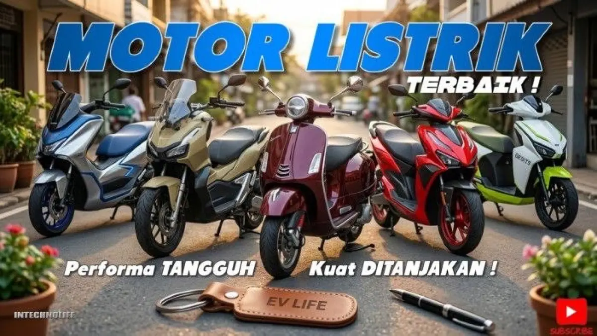 Motor listrik terbaik 2026 hadir mulai Rp15 jutaan dengan jarak tempuh hingga 140 km dan fitur pintar untuk mobilitas harian.