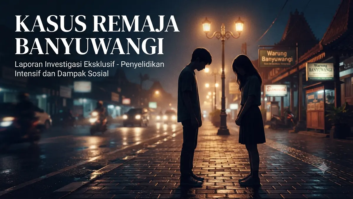 Kasus MAN 3 Banyuwangi terbaru memasuki proses hukum. Polisi menetapkan pelajar 17 tahun sebagai tersangka dan masih mendalami asal penyebaran video. (ILUSTRASI AI)