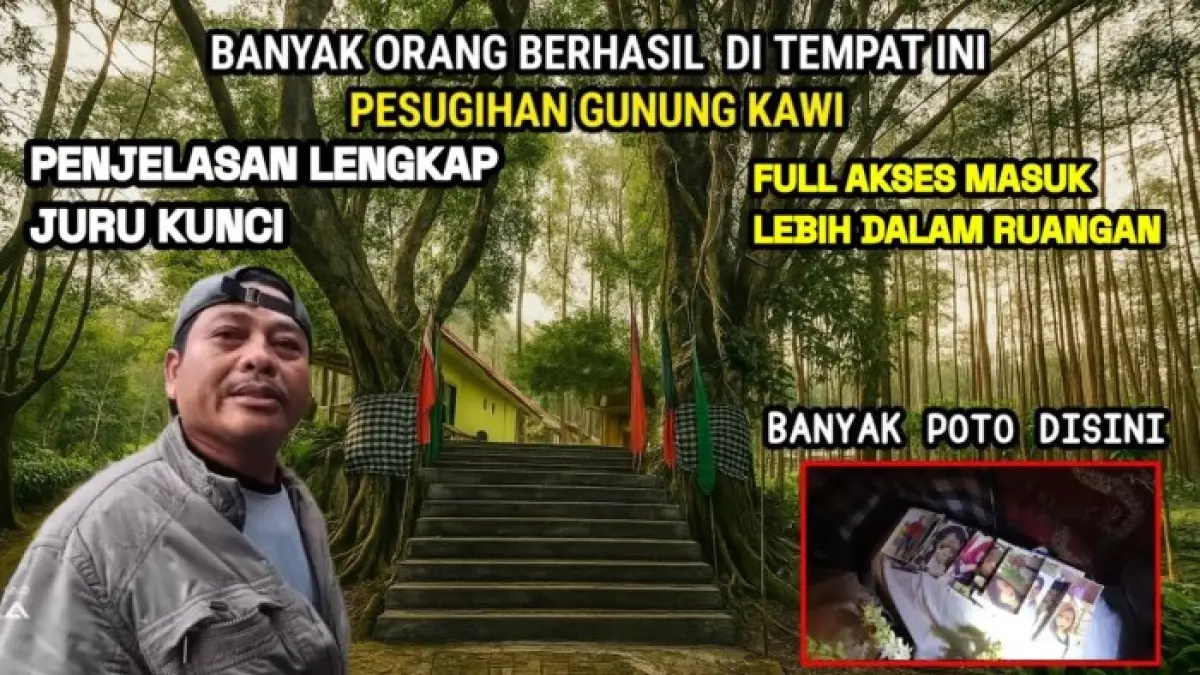 Keraton Gunung Kawi Malang menyimpan makam, gua, pohon sakral, dan tradisi spiritual. Simak sejarah serta kisah di baliknya.