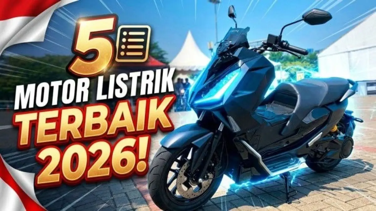 Motor listrik terbaik 2026 menawarkan performa, jarak tempuh, dan fitur beragam. Simak pilihan Polytron Fox 350 hingga Volta 401.