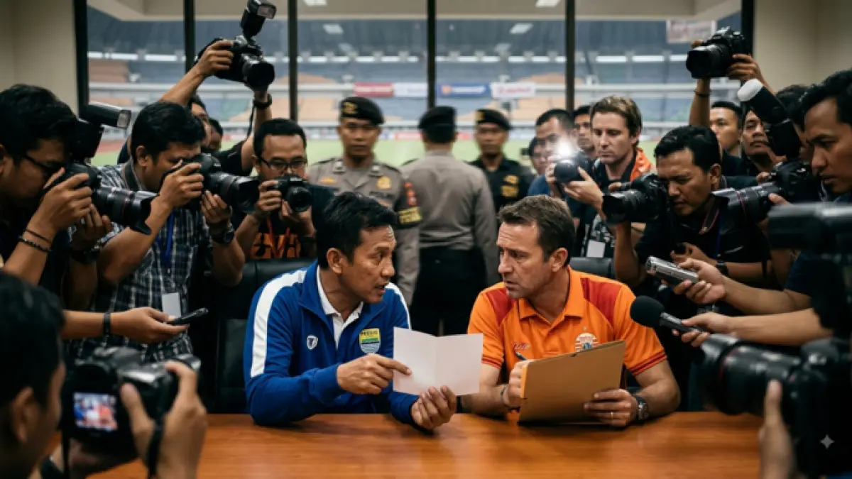 Bursa transfer Liga Indonesia memanas. Persib dan Persija disorot terkait kebijakan serta rumor pemain diaspora musim 2026-2027.