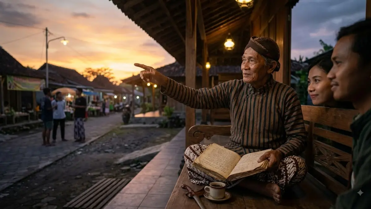 Primbon Jawa membahas arah perjalanan Jumat Pahing. Barat disebut sebagai arah utama, sedangkan timur menjadi alternatif untuk mencari rezeki dan jodoh.
