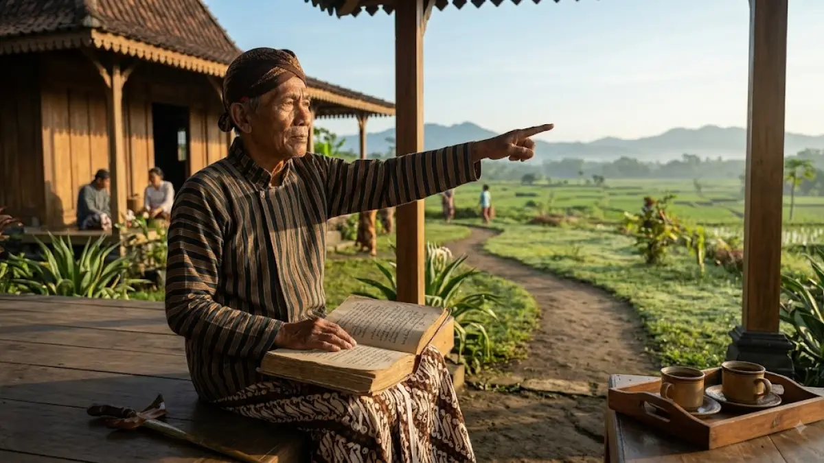 Primbon Jawa membahas arah perjalanan pada Jumat. Utara disebut sebagai arah baik untuk mencari rezeki, pekerjaan, jodoh, dan sandang pangan.