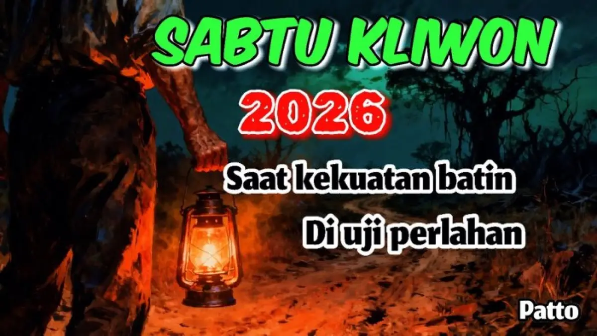 Weton Sabtu Kliwon 2026 disebut penuh ujian batin. Simak tafsir rezeki, karier, keuangan dan jodoh berdasarkan video tersebut.