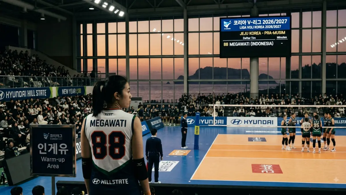 Megawati Hangestri disebut berpeluang kembali ke luar negeri. Wilma Salas mengaku ingin menikmati kesempatan bermain bersama Mega di Proliga 2026.