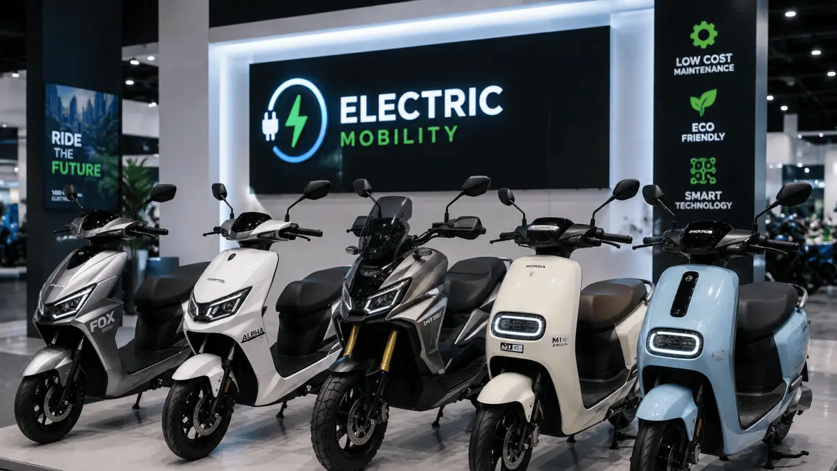 5 motor listrik terbaik 2026 dengan pilihan performa dan harga beragam. Dari jarak tempuh 130 km hingga kecepatan 103 km/jam, mana pilihanmu? ⚡🛵