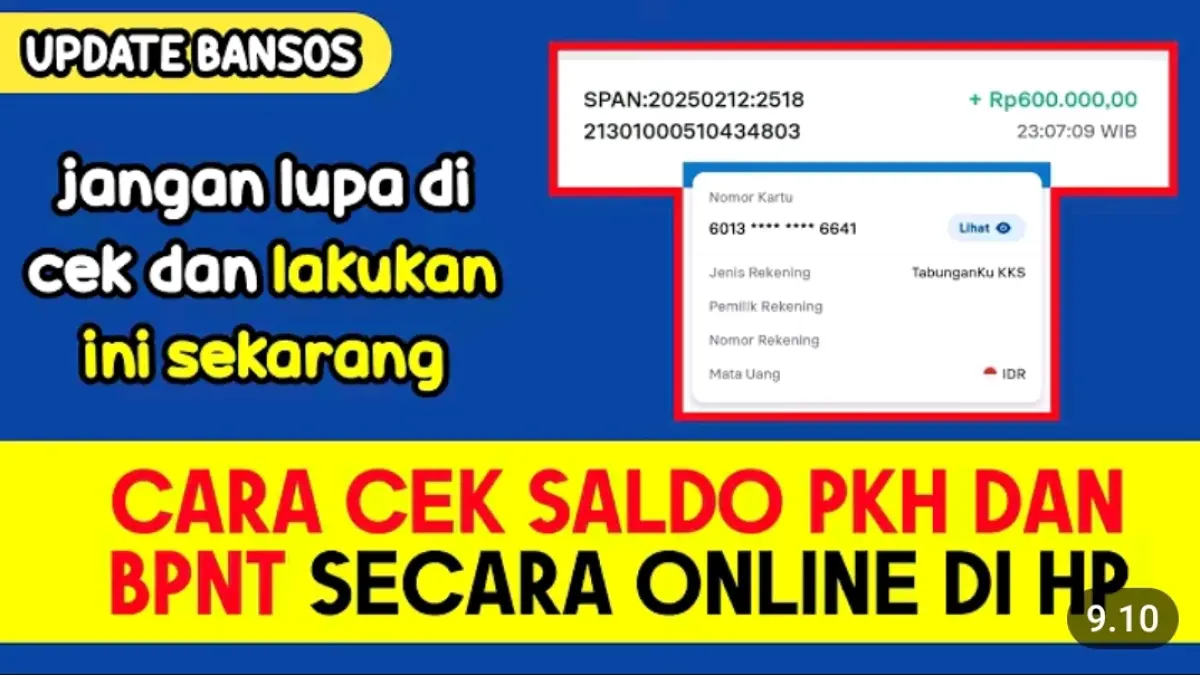 Cek saldo PKH dan BPNT lewat HP bisa dilakukan dengan BRImo. Simak cara membuat akun dan melihat rekening bantuan BRI secara online.