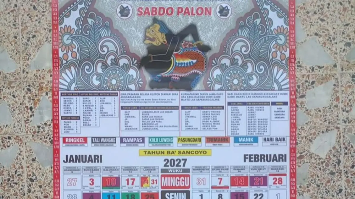 Hari Sangar Tahun Be 2026 menurut Primbon Jawa lengkap versi Aboge dan Asapon. Simak daftar hari pantangan untuk nikah, pindah rumah, hingga buka usaha.(Pinterest)