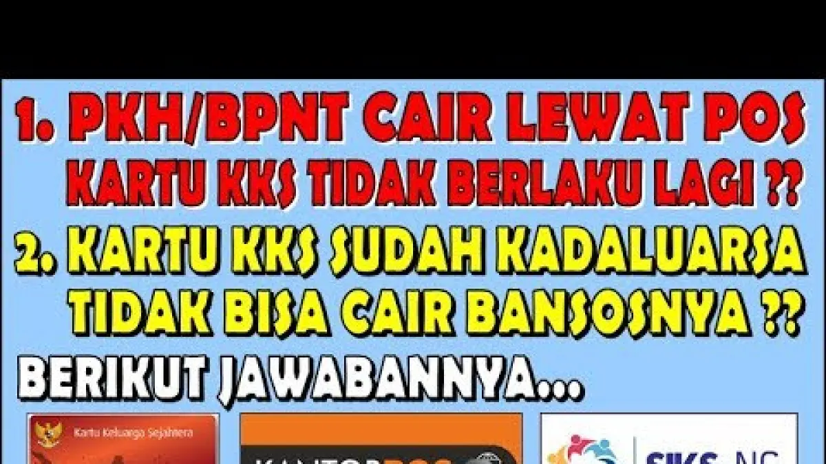 Kartu KKS tetap perlu disimpan meski bansos cair via Pos. Simak nasib KKS expired dan cara cek saldo agar bantuan tetap bisa ditarik.