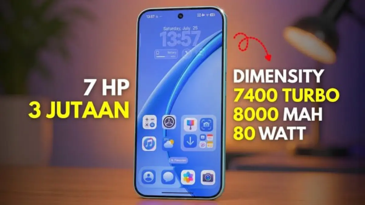 Rekomendasi HP Rp3 jutaan terbaik Agustus 2026. Redmi Note 15 5G, Poco X7 5G, Moto G86 Power, hingga Infinix GT30 5G hadir dengan spek menarik.