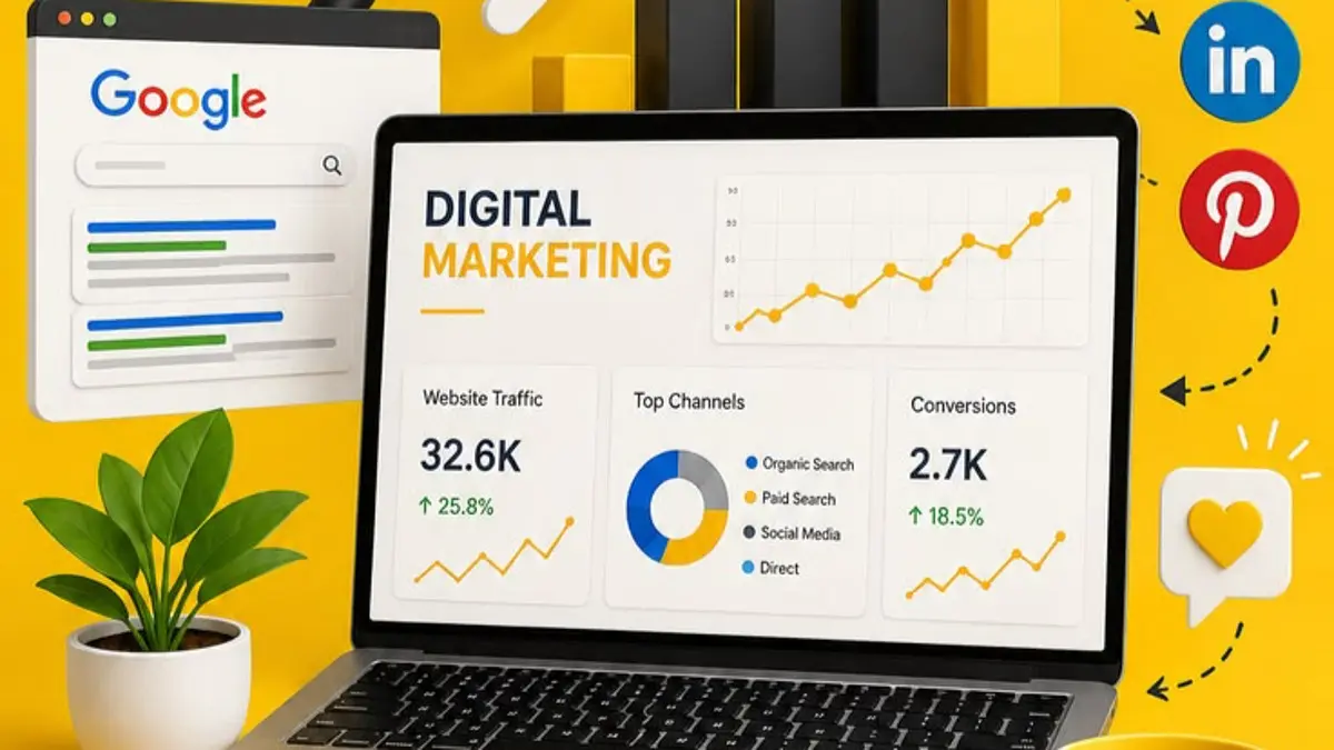 Data driven marketing menjadi strategi utama digital marketing menurut Harvard Business School. Simak cara meningkatkan penjualan dengan keputusan berbasis data.(Pinterest)