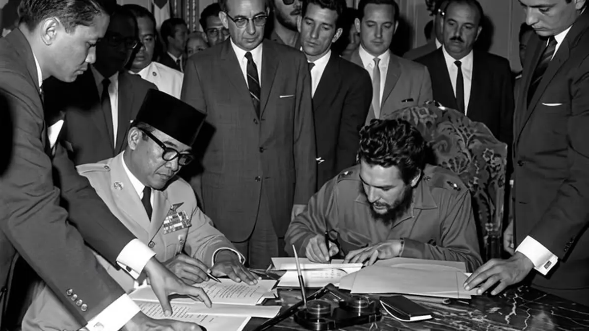 Sejarah dan perjalanan Negara Indonesia menyimpan kisah panjang, dari manusia purba, migrasi, kerajaan Hindu-Buddha hingga kejayaan Majapahit. (PINTEREST)