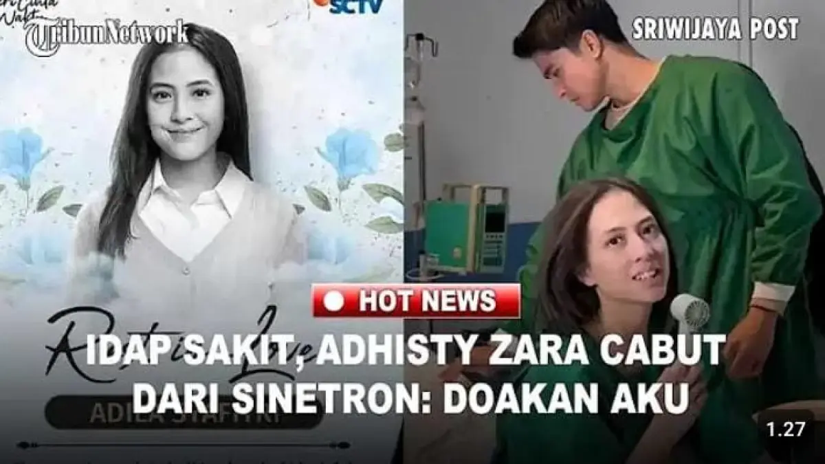 Adhisty Zara Tinggalkan Sinetron Beri Cinta Waktu, Ungkap Kondisi Kesehatan yang Menurun