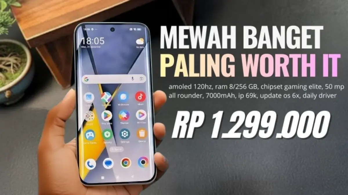 HP 1 jutaan terbaik 2026 makin menarik dengan layar 120 Hz, baterai hingga 7.000 mAh, AMOLED dan fast charging. Ini pilihannya.