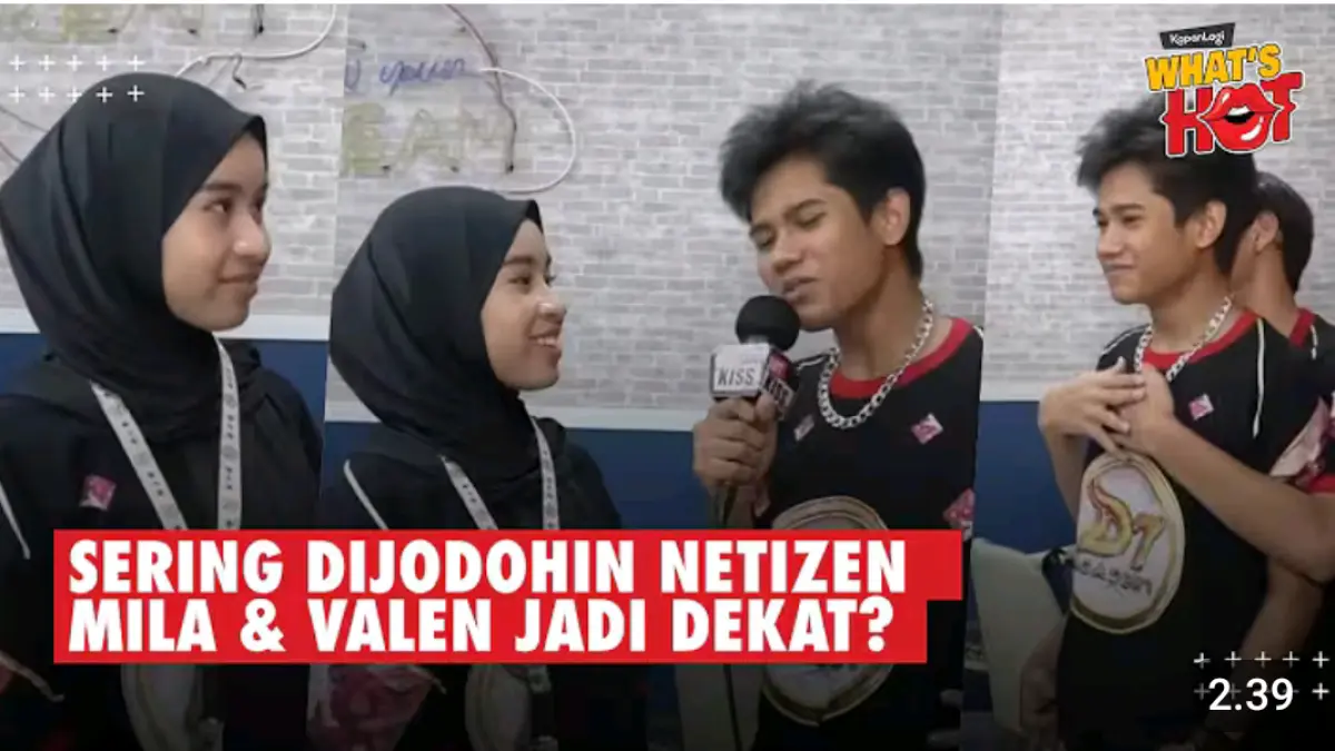 Mila Nurwati dan Valen Akbar sering dijodohkan fans. Keduanya santai menanggapi dan menyebut hubungan mereka seperti saudara.