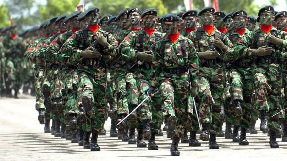 Pangkat TNI terbagi menjadi Perwira, Bintara dan Tamtama. Simak urutan kepangkatan TNI AD, AL dan AU serta jalur pendidikan prajurit. (PINTEREST)