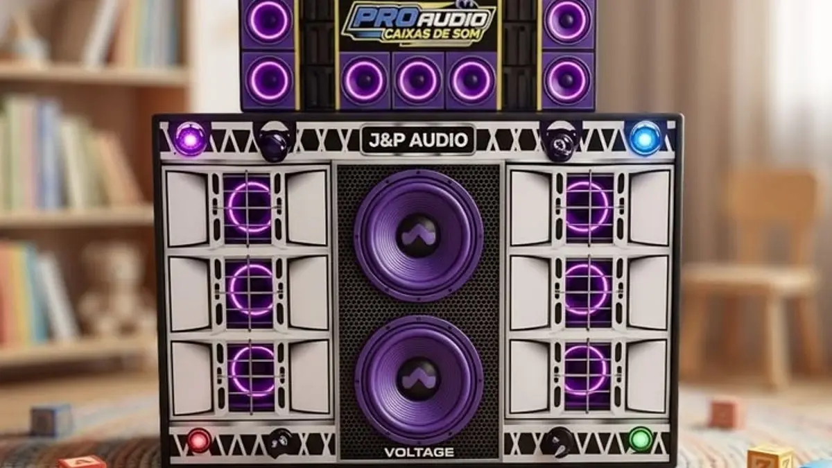 Sound horeg mini ini punya 8 speaker dan lampu LED meriah. Dibawa keliling malam hari, bagaimana hasil cek sound dan daya baterainya? (PINTEREST)