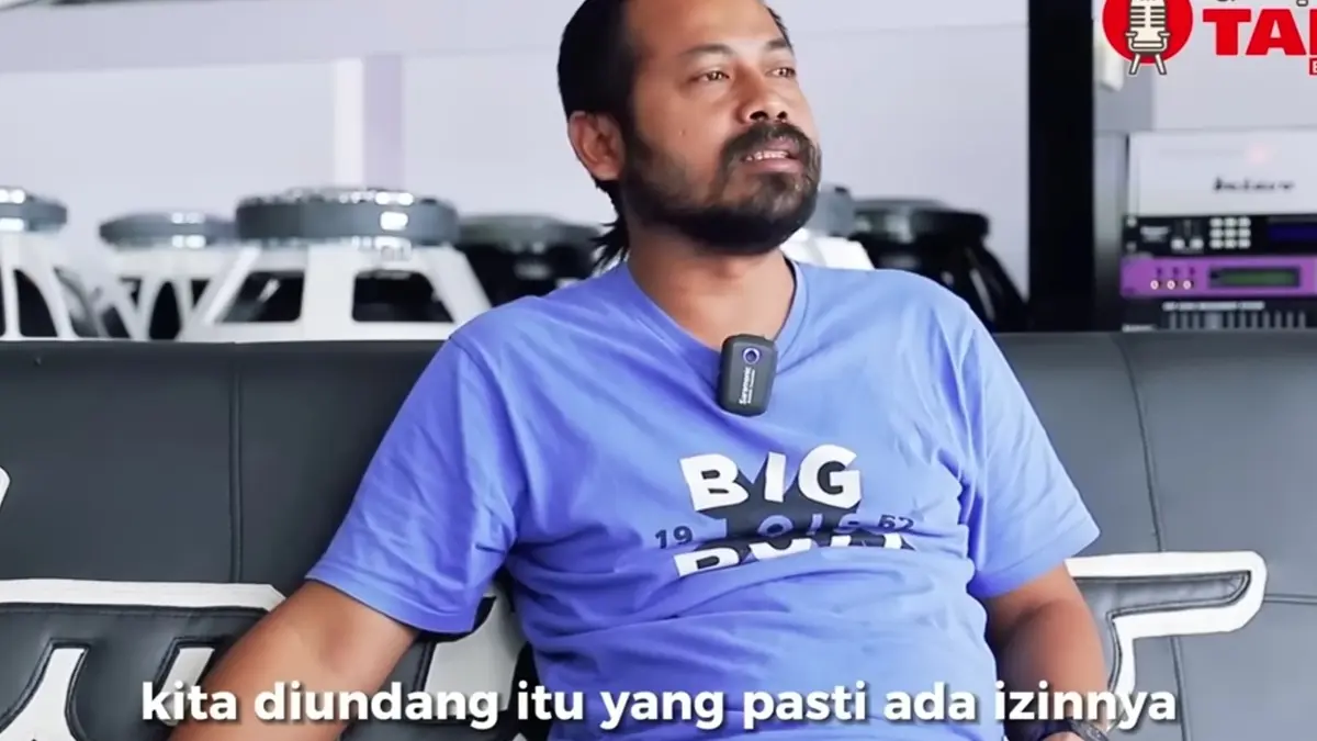Sound horeg Sam Brewok Blitar punya ciri khas bass rendah yang kuat. Berawal dari hobi, kini bisnisnya bernilai miliaran rupiah dan diburu penyewa.(Pinterest)