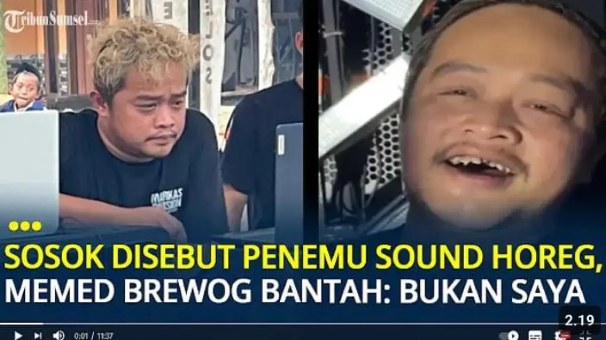 Viral Disebut Penemu Sound Horek, Memet Brewok Tegaskan Bukan Dirinya