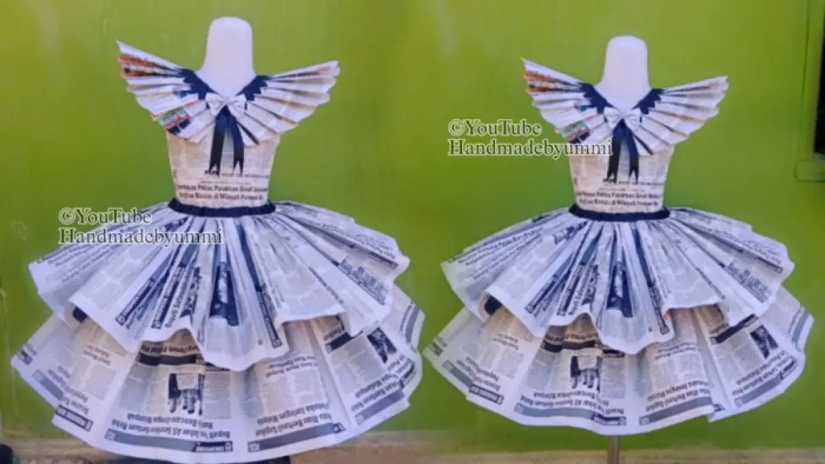Baju karnaval dari koran bekas bisa dibuat dengan teknik sederhana. Simak cara membuat rok berlayer hingga hiasan kostum dari koran.