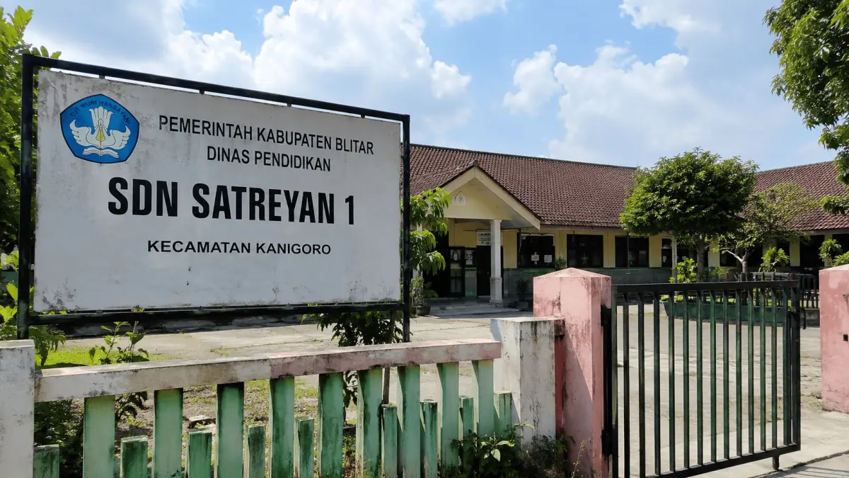 CALON LOKASI: Bekas SDN Satreyan 1 di Kecamatan Kanigoro dibidik menjadi lokasi SMAN pertama di ibu kota Kabupaten Blitar.