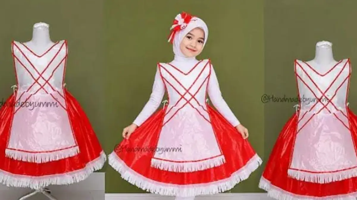 Kostum karnaval dari plastik kresek bisa dibuat untuk anak TK. Simak cara membuat rok rumbai dan atasan model rompi sederhana.