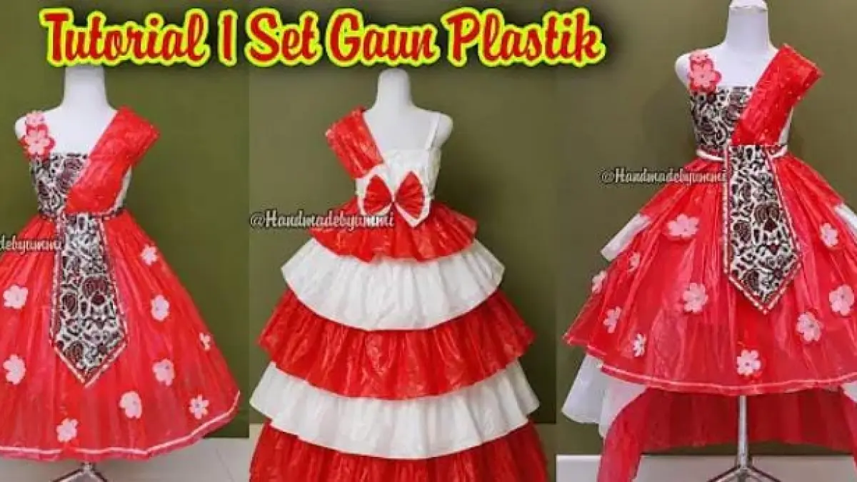 Kostum karnaval dari plastik resek bisa dibuat dengan bahan sederhana. Simak cara membuat rok, atasan, hingga ekor rok yang bisa dilepas.