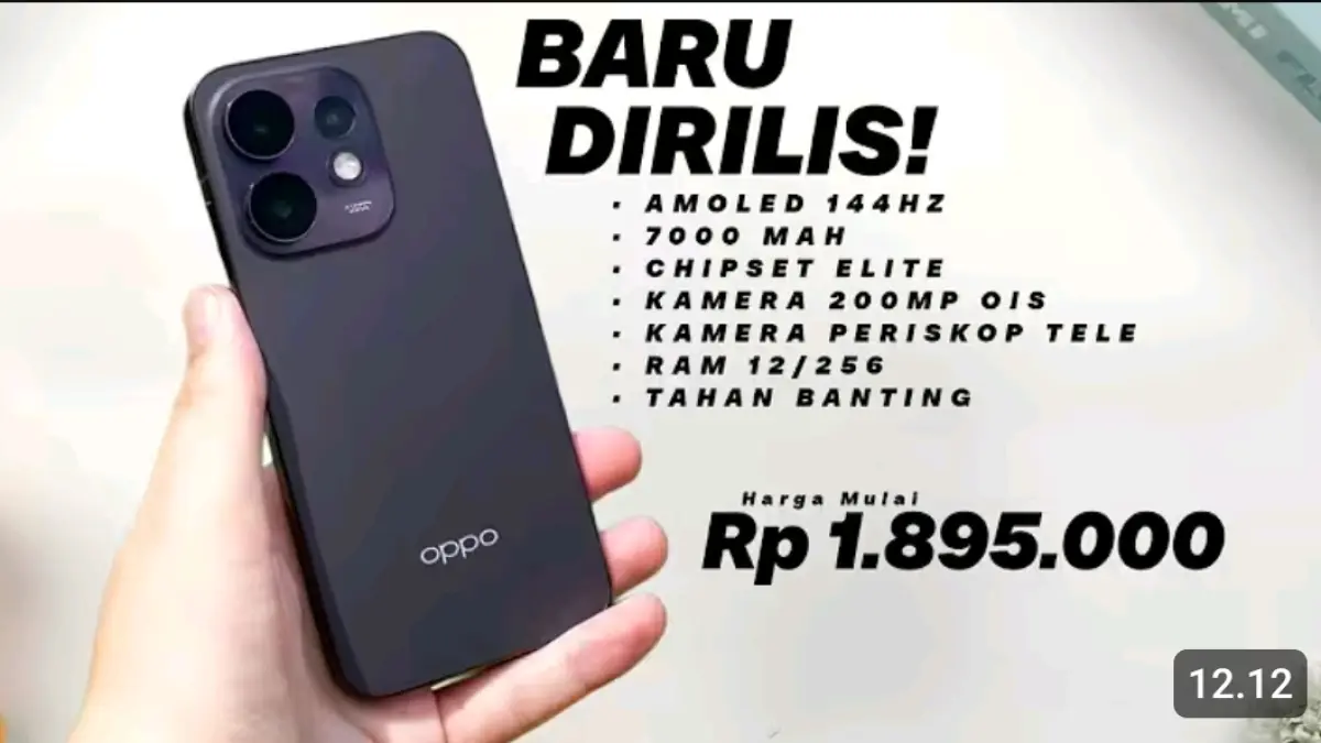 HP OPPO terbaru Agustus 2026 mencakup A6, Reno 16F 5G, Reno 16 5G, Reno 16 Pro 5G, A6X, dan A6T 4G