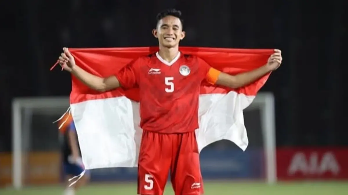 Rizki Ridho mengungkap perjalanan kariernya, dari bermain bola di gang Surabaya hingga menjadi pemain Timnas Indonesia dan Persija.(Pinterest)