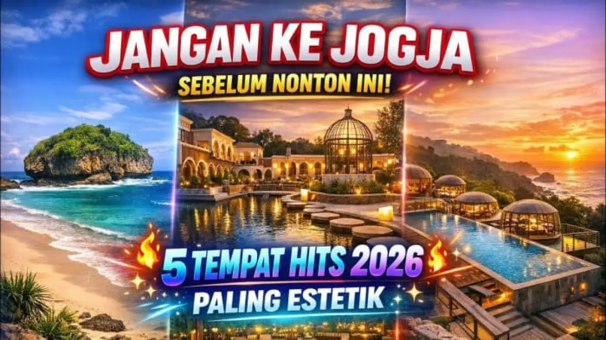 Wisata Yogyakarta 2026 makin beragam, dari Jw Blue Ocean bernuansa Yunani, infinity pool, fine dining hingga Tumpeng Menoreh.
