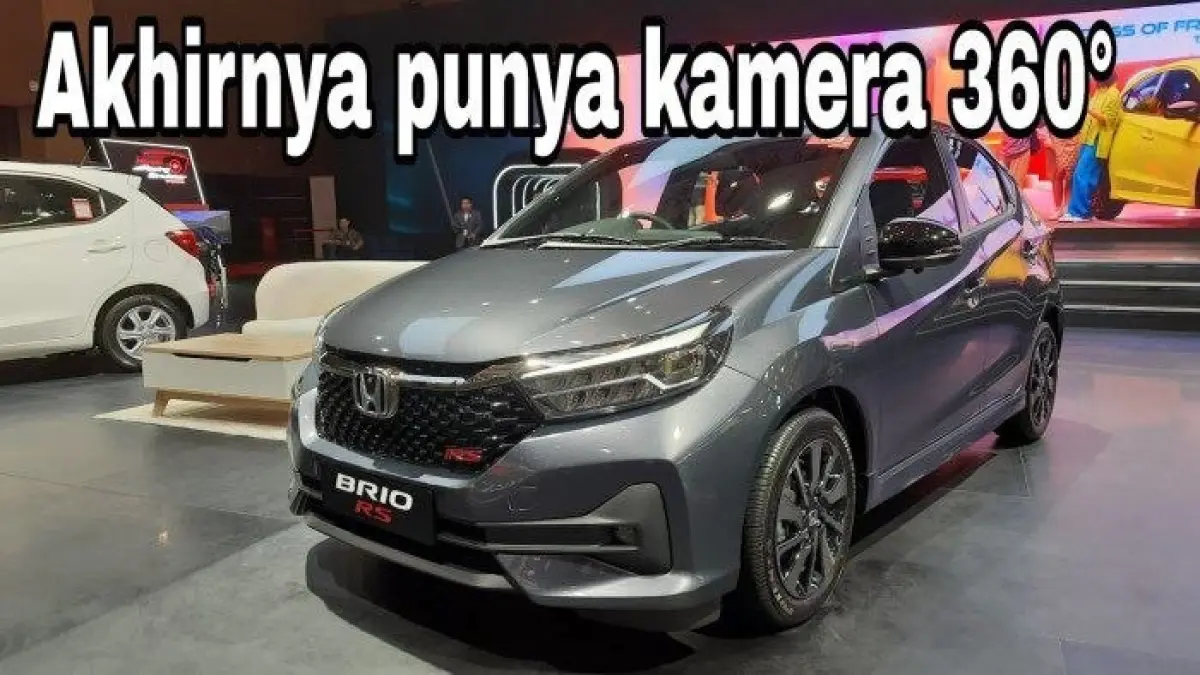 Honda Brio RS 2026 hadir dengan kamera 360 derajat, head unit 12 inci, dan sejumlah pembaruan fitur untuk pasar Jabodetabek.