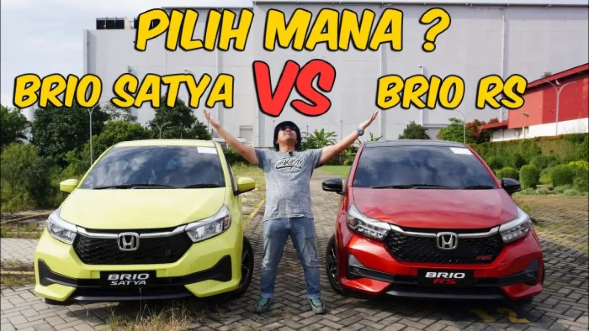Honda Brio Satya vs Brio RS punya mesin sama, tetapi berbeda pada harga, desain, dan fitur. Simak perbandingan keduanya sebelum membeli.