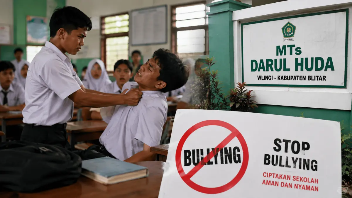 Ilustrasi aksi perundungan antarsiswa di lingkungan sekolah. Pihak sekolah menyerahkan penanganan kasus kepada aparat berwenang dan memperkuat pembinaan untuk mencegah bullying.
