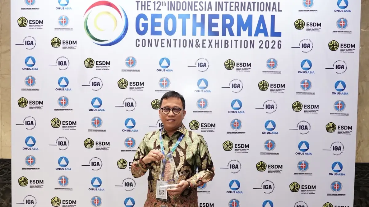 
Penghargaan “Outstanding Government Collaboration” yang diraih Kementerian ATR/BPN diberikan dalam rangkaian The 10th Indonesia International Geothermal Convention and Exhibition (IIGCE) 2026.