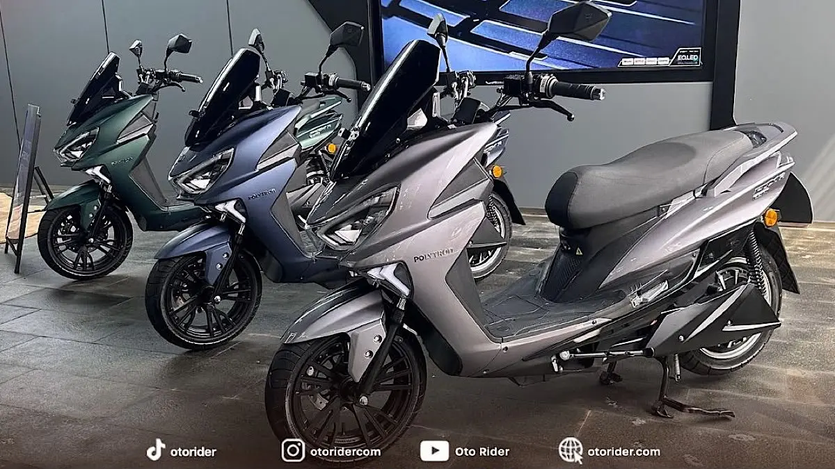 Polytron Fox R mampu menempuh 101,3 km dan melaju 97 km/jam. Namun, posisi berkendara dan respons tenaga menjadi catatan.(pinterest)
