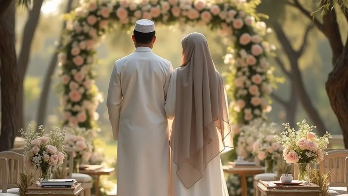 Menikah di bulan Syawal masih dianggap tabu sebagian masyarakat. Dalam video dijelaskan bahwa Nabi Muhammad SAW justru menikah pada bulan tersebut. (PINTEREST)