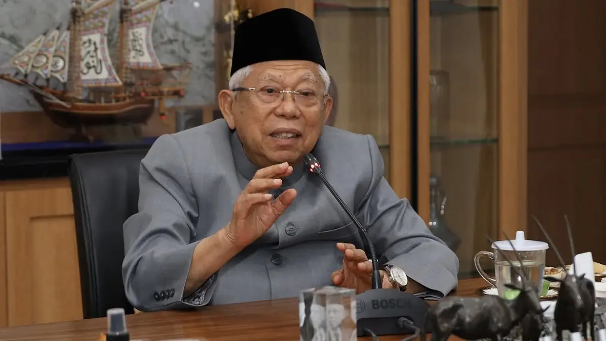 Muktamar NU ke-35 disorot Kiai Ma’ruf Amin. Ia menyinggung isu jual restu pemerintah, politik transaksional hingga pentingnya integritas Ahwa.(Instagram)