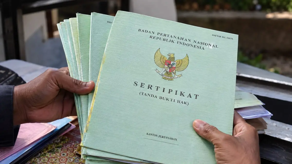 Data KW4, KW5, dan KW6 disebut berpotensi memicu munculnya sertifikat tanah ganda.

