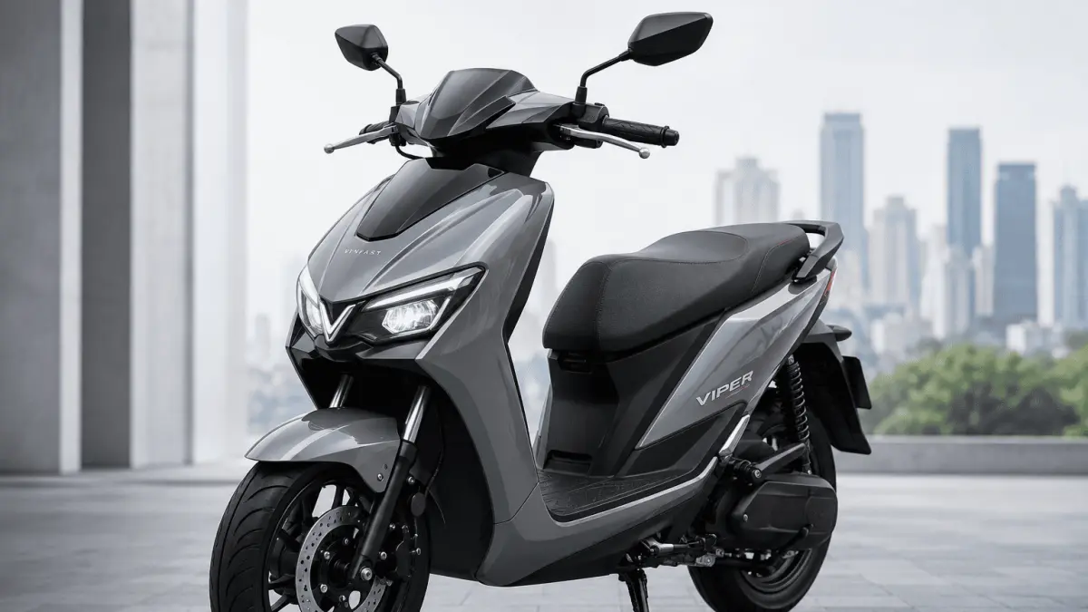 FinFast Viper hadir di Indonesia dengan desain sporty dan pilihan baterai tunggal maupun ganda.
