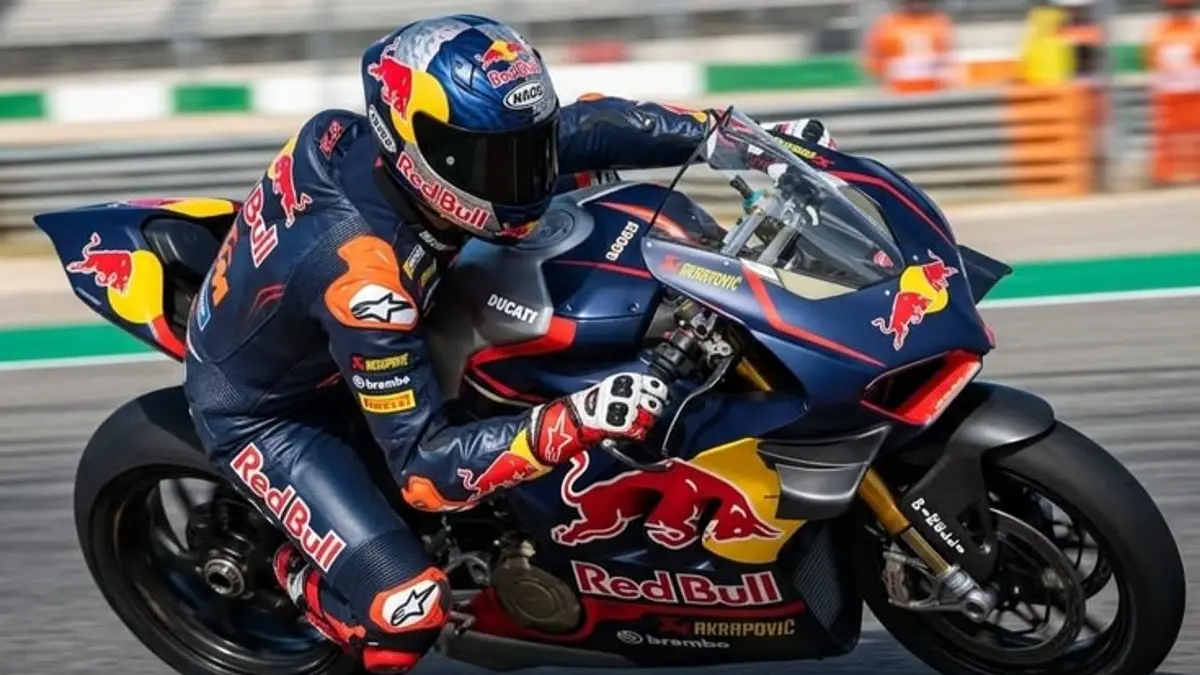 Keandra Ramadhipa menang dramatis di Jerez setelah start P17. Pembalap Indonesia itu meraih kemenangan perdana di Red Bull Rookies Cup 2026.(Pinterest)
