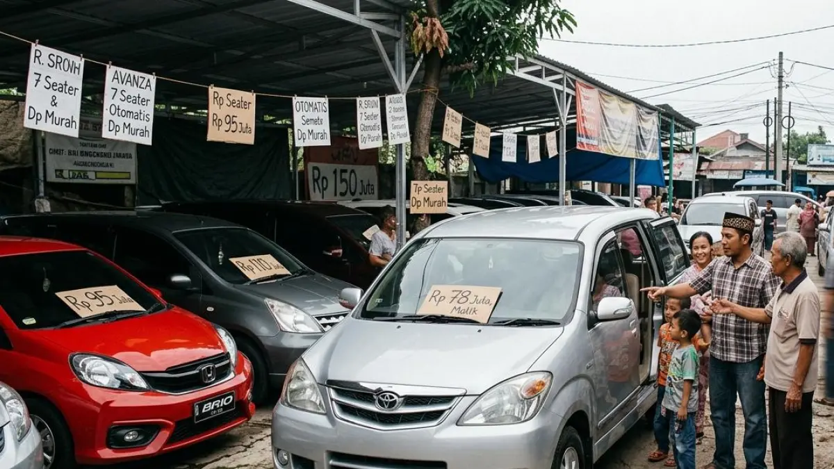 Mobil keluarga 70 jutaan tersedia dengan pilihan transmisi matik dan tiga baris. Ada pula Brio, Livina, Calya hingga CR-V.