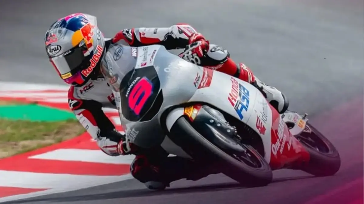 Moto3 Aragon 2026 berlangsung 28-30 Agustus. Veda Ega Pratama kembali berjuang meraih hasil terbaik di MotorLand Aragon.(Pinterest)