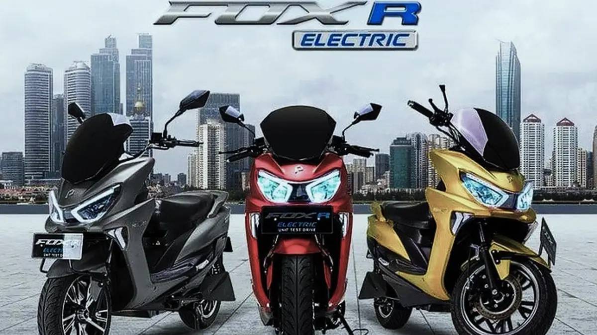 Polytron Fox R mampu menempuh 101,3 km dalam pengujian dan melaju 97 km/jam, tetapi punya catatan pada posisi berkendara dan suspensi. (PINTEREST)