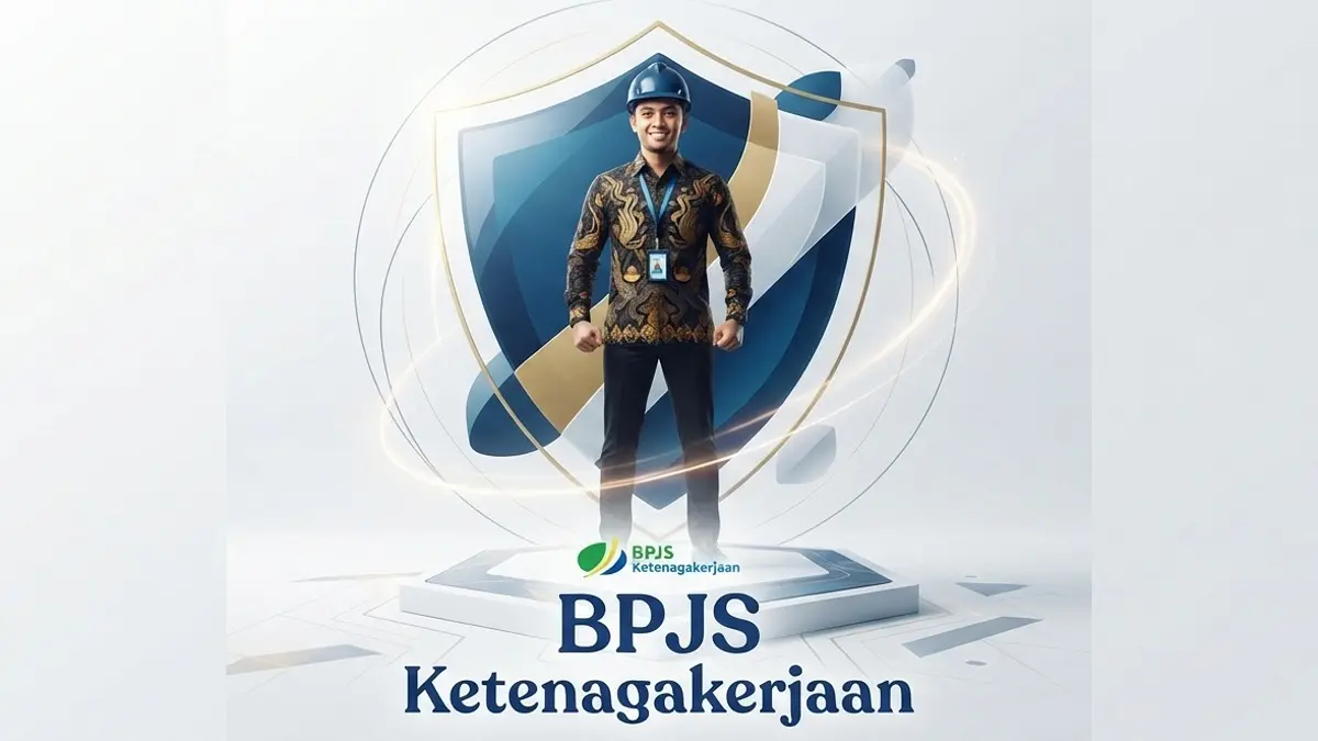 Cara klaim BPJS Ketenagakerjaan online JMO untuk pencairan JHT, mulai pengkinian data, verifikasi hingga pengajuan rekening. (ILUSTRASI AI)